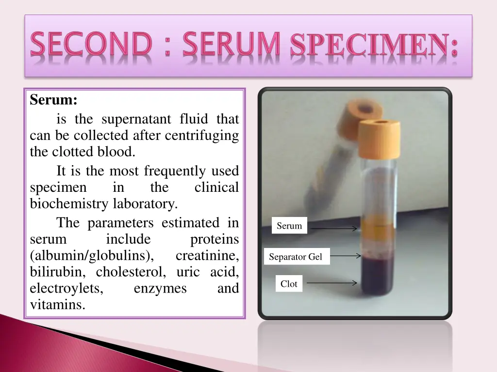 serum
