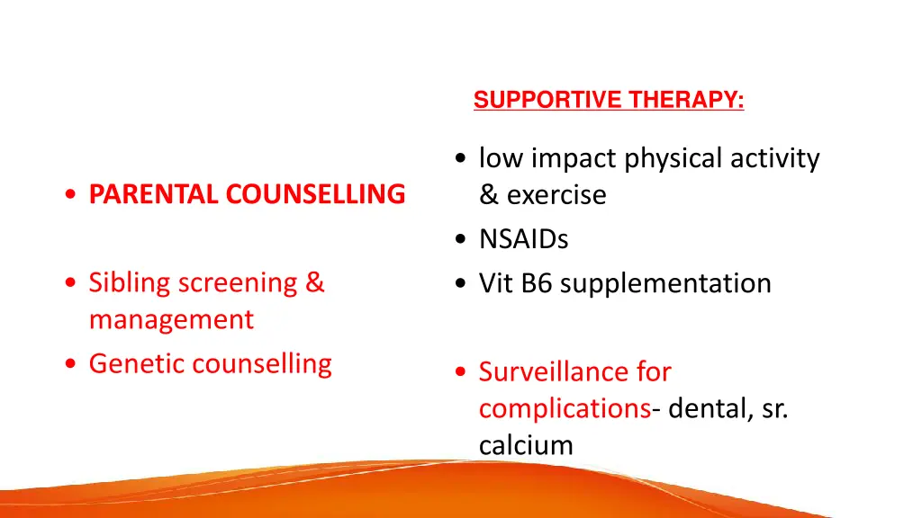 supportive therapy