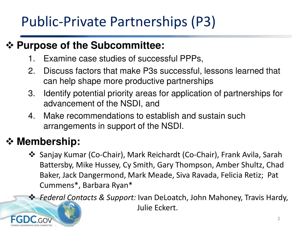 public private partnerships p3