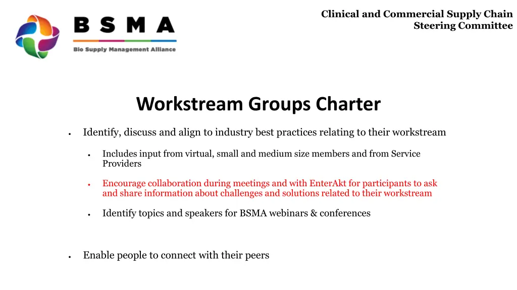 clinical and commercial supply chain steering 11