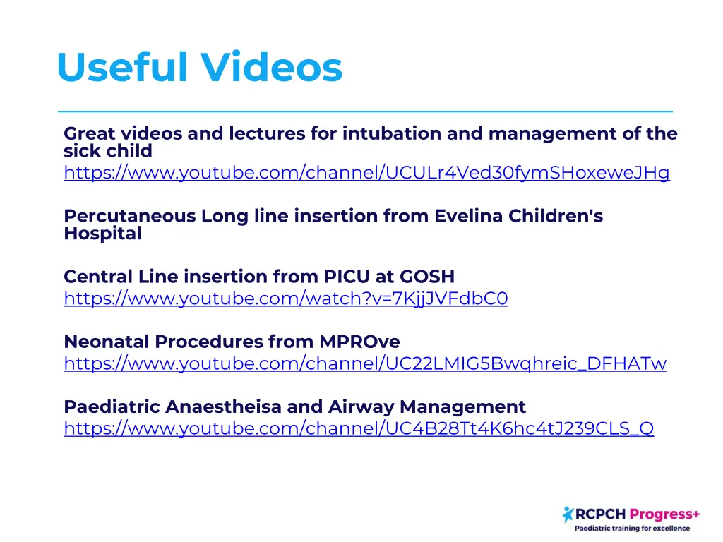 useful videos