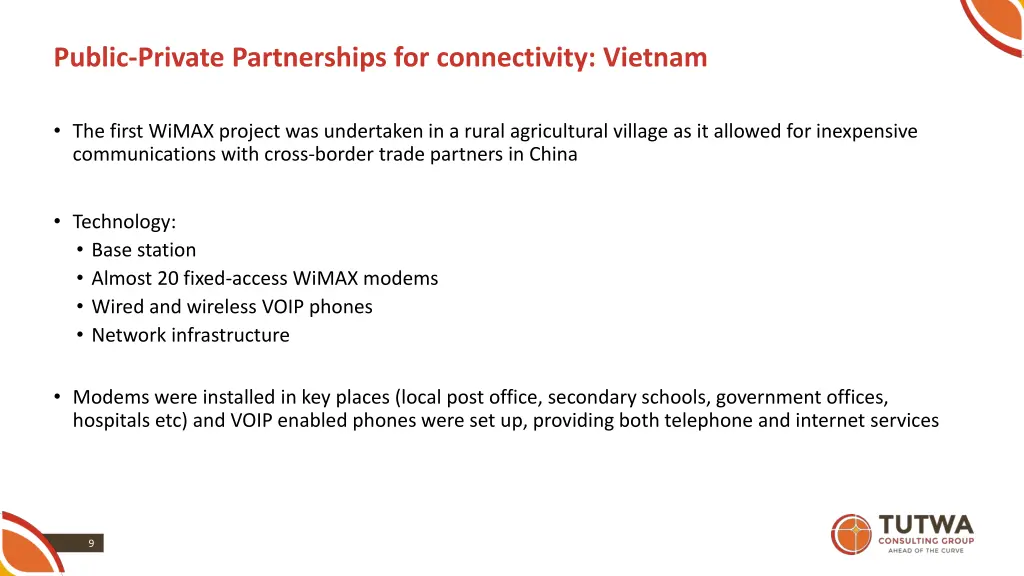 public private partnerships for connectivity 2