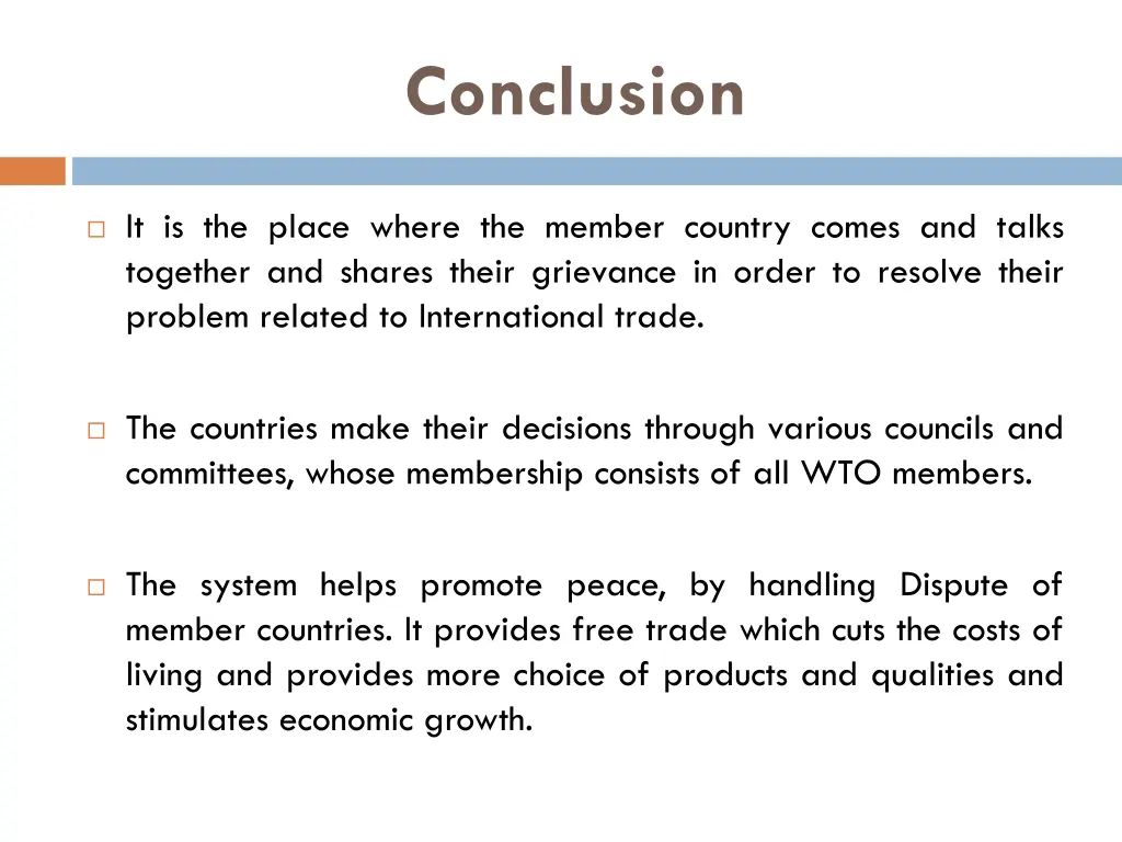 conclusion