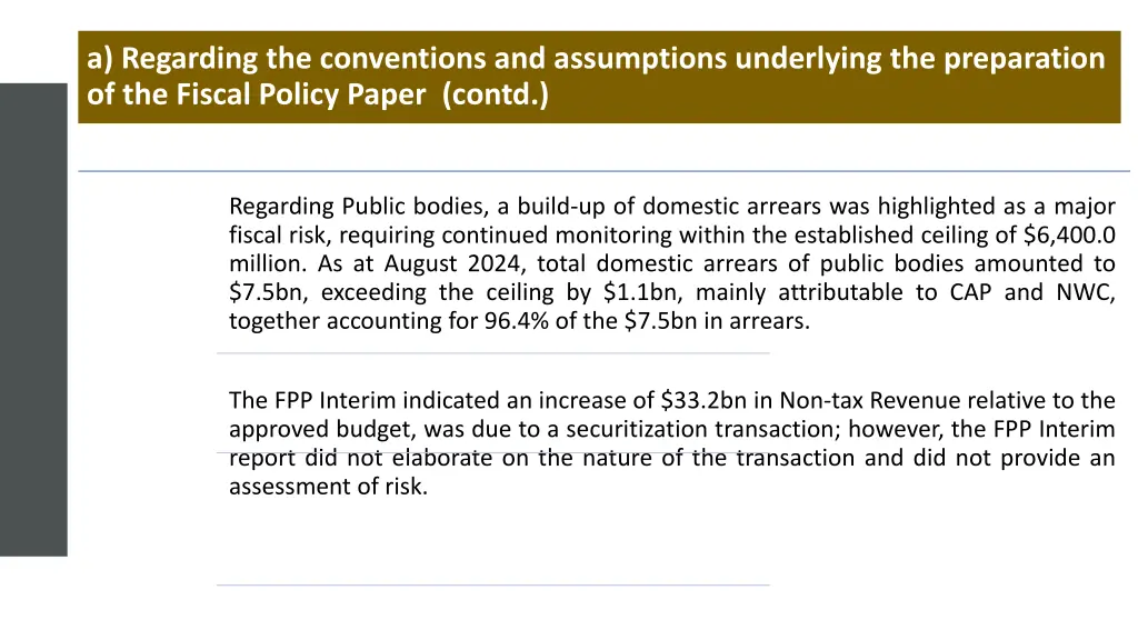 a regarding the conventions and assumptions 1