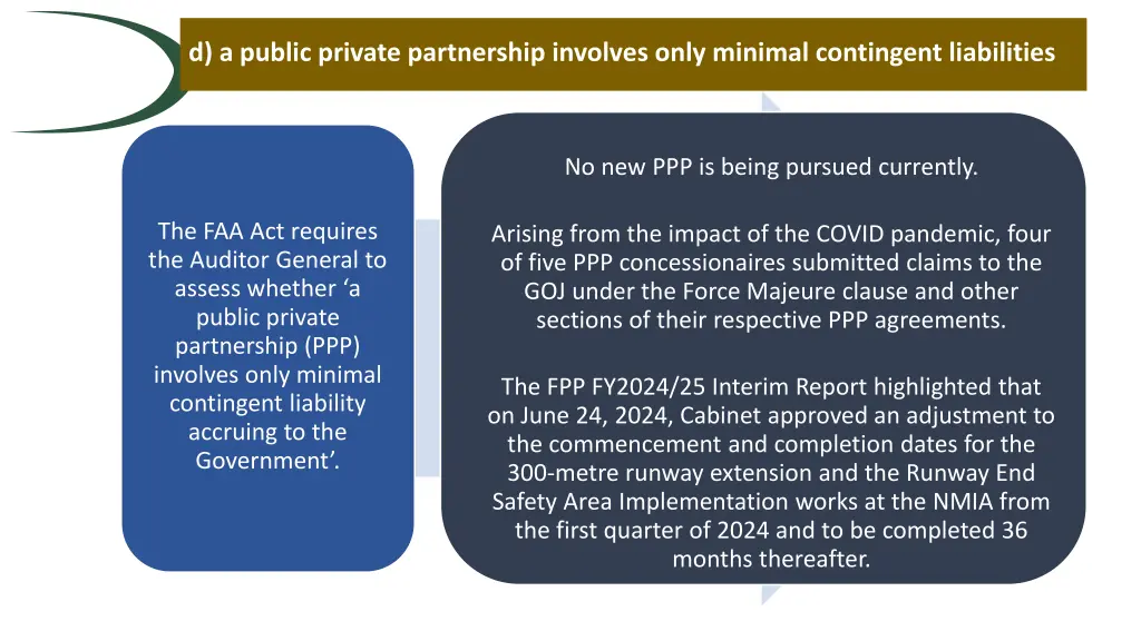 d a public private partnership involves only
