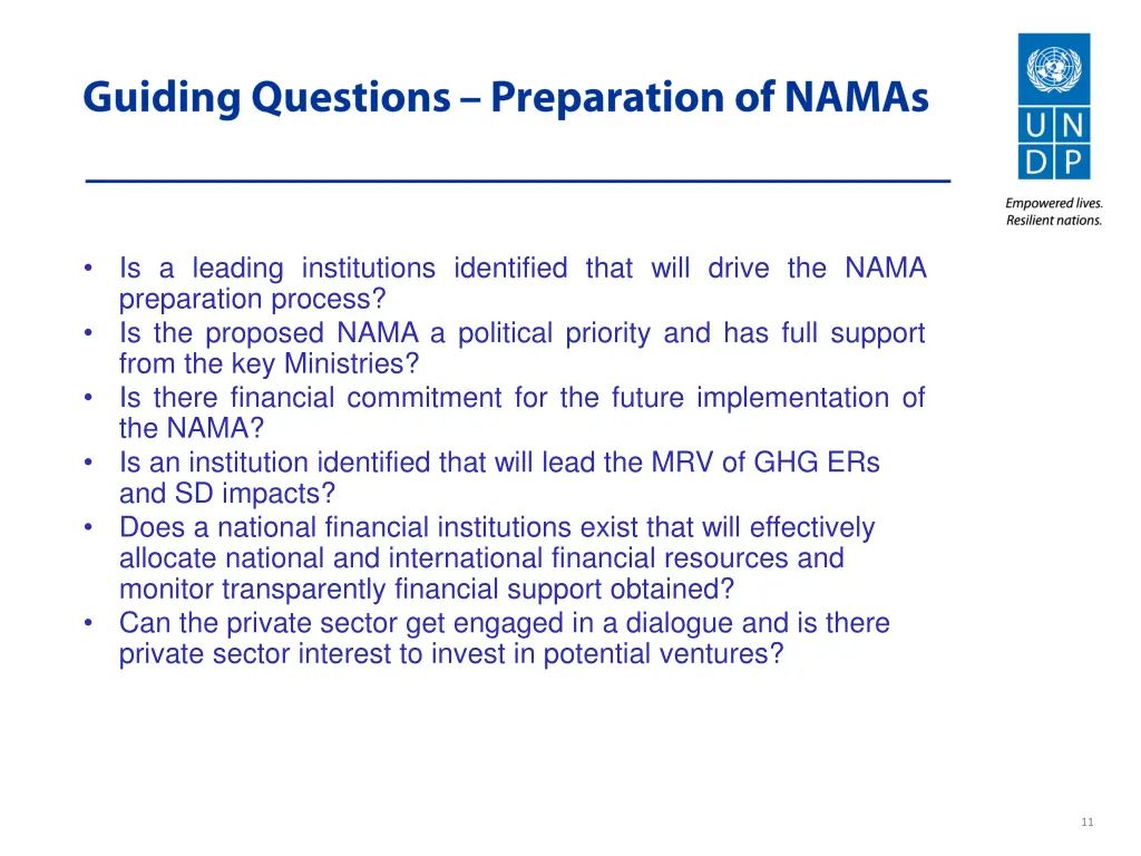 is a leading institutions identified that will