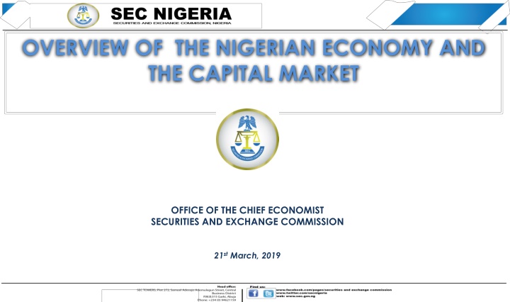 overview of the nigerian economy and the capital