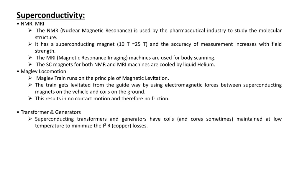 superconductivity nmr mri the nmr nuclear