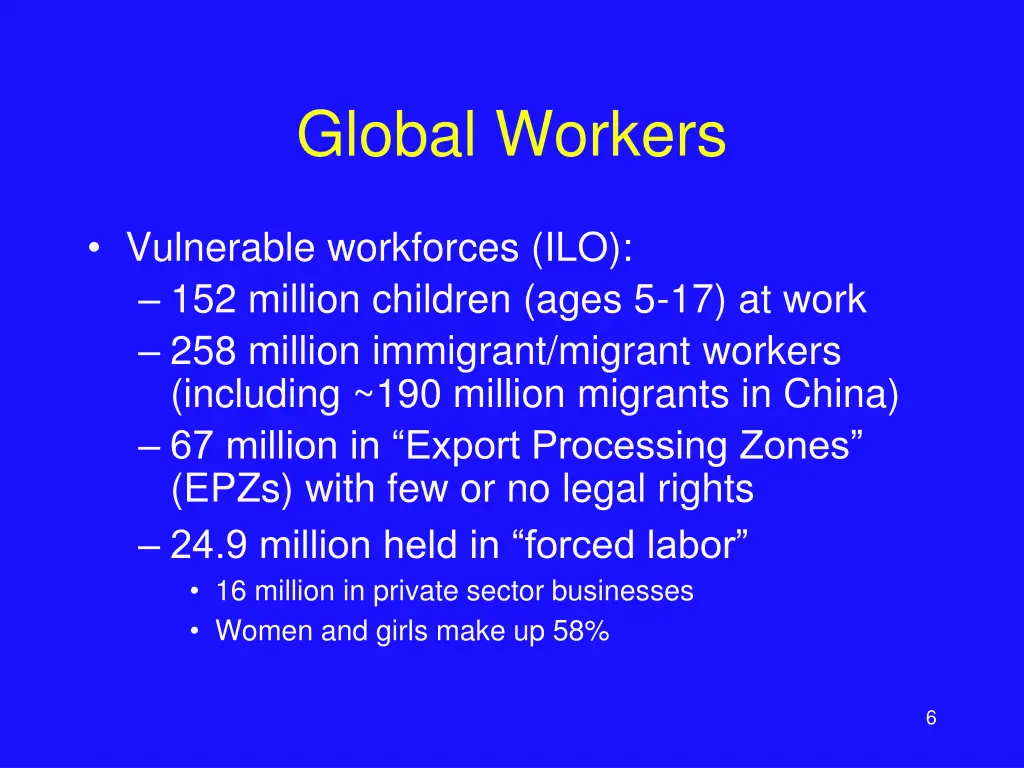 global workers