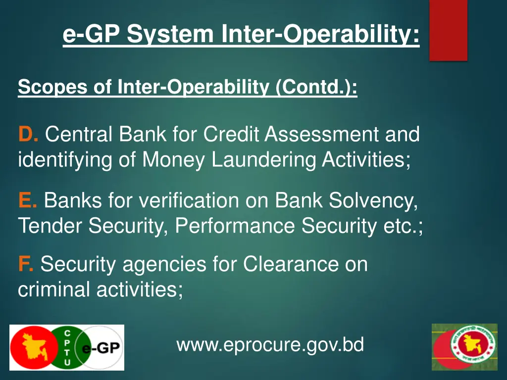 e gp system inter operability 2