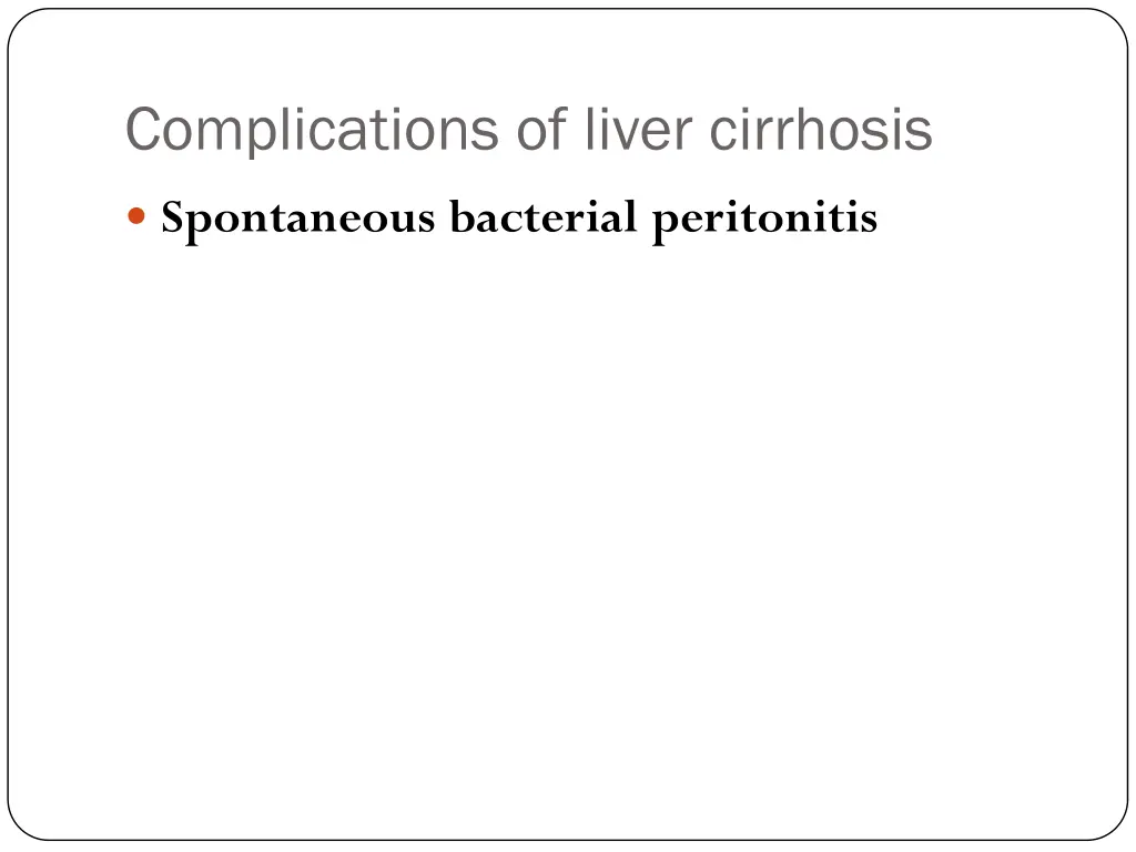 complications of liver cirrhosis 5