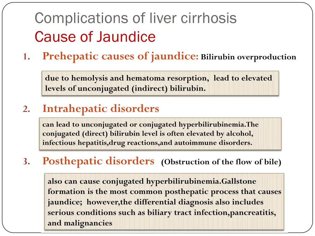 complications of liver cirrhosis cause