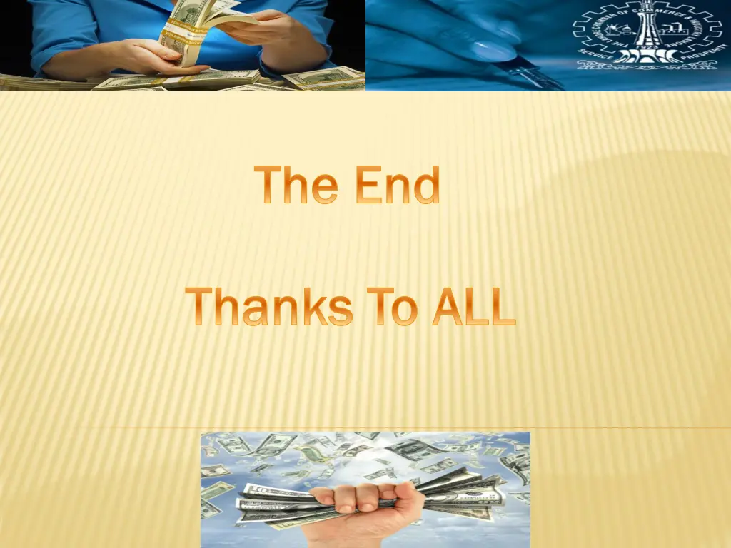 the end the end