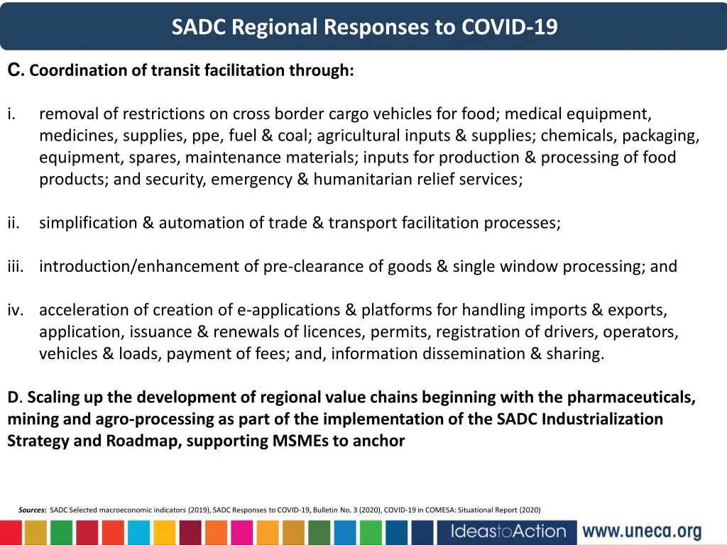 sadc regional responses to covid 19 1