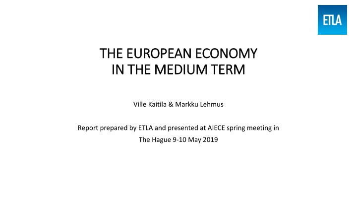 the european economy the european economy