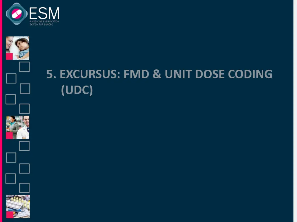 5 excursus fmd unit dose coding udc