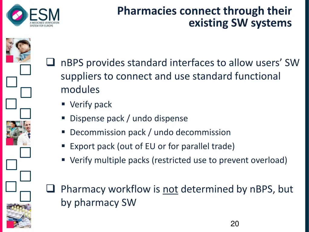 pharmacies connect through their existing