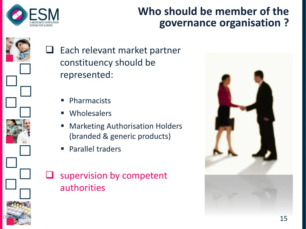 who should be member of the governance