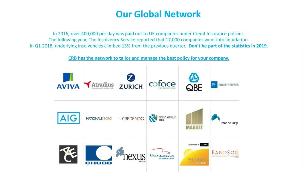 our global network