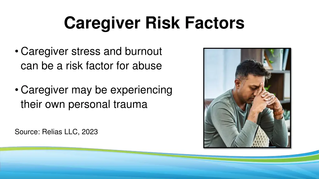 caregiver risk factors