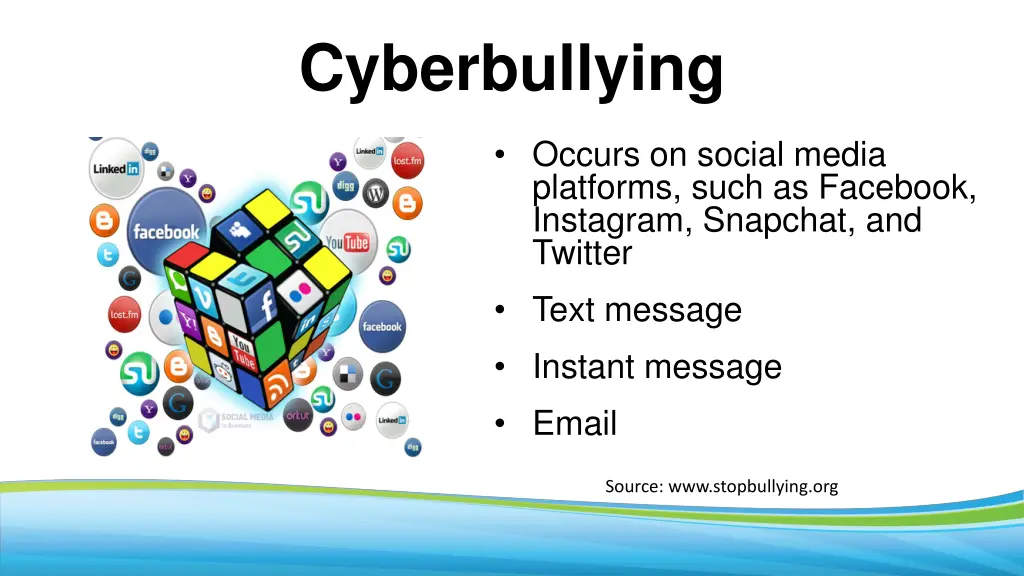 cyberbullying