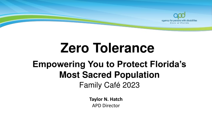 zero tolerance empowering you to protect florida