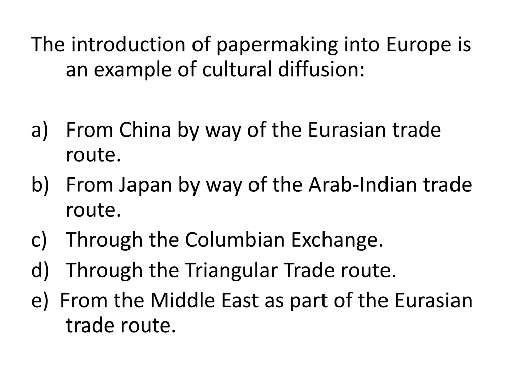 the introduction of papermaking into europe
