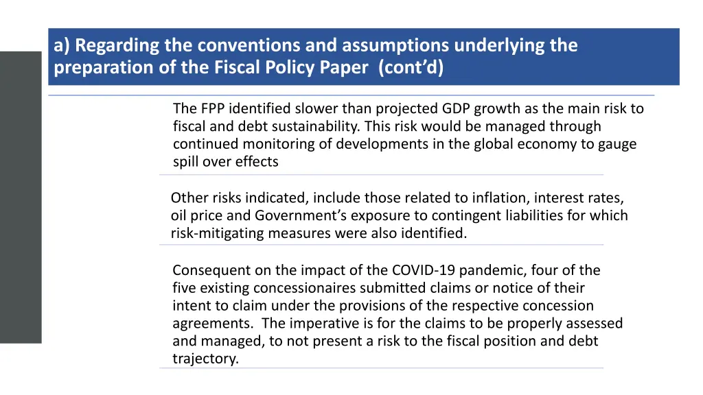 a regarding the conventions and assumptions 2