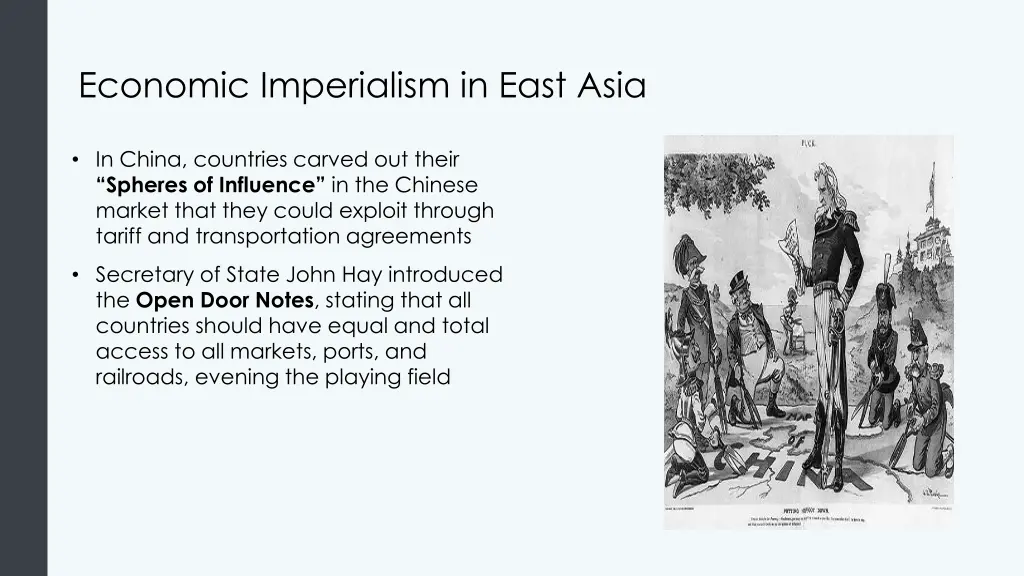 economic imperialism in east asia