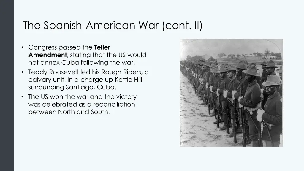 the spanish american war cont ii