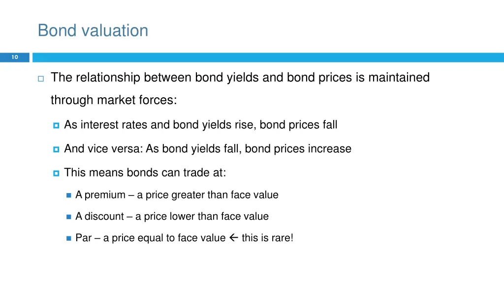 bond valuation 3