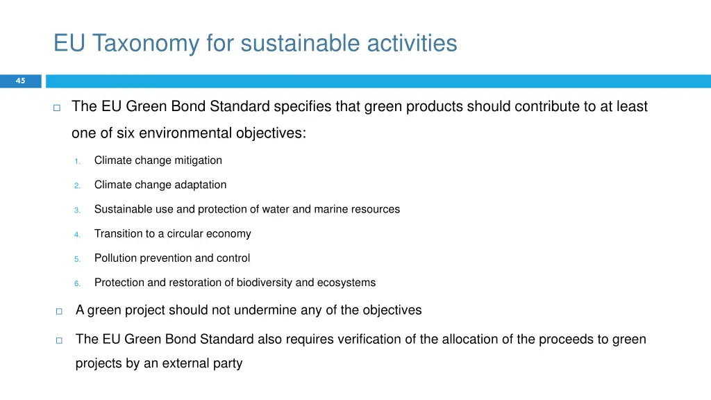 eu taxonomy for sustainable activities