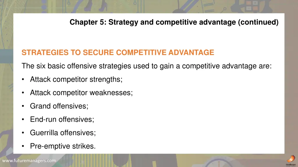 chapter 5 strategy and competitive advantage 2