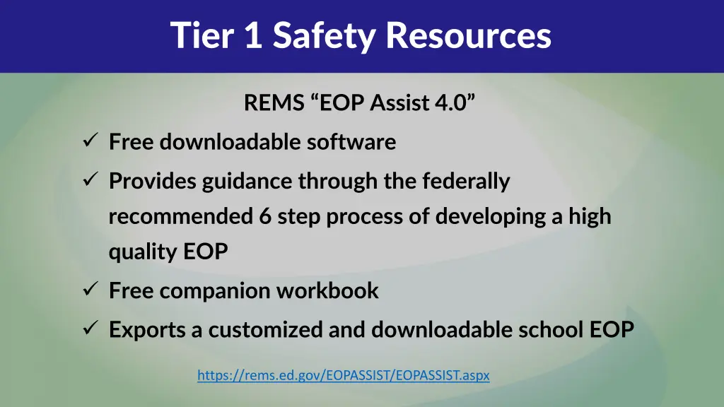 tier 1 safety resources 2