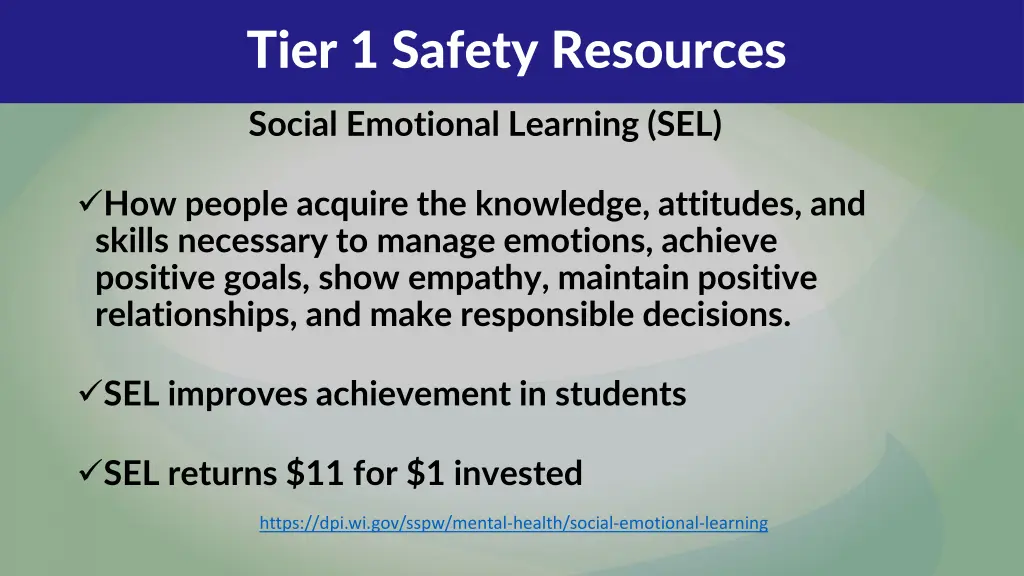 tier 1 safety resources 4