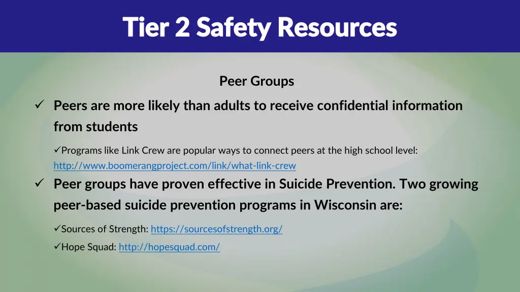 tier 2 safety resources tier 2 safety resources 1