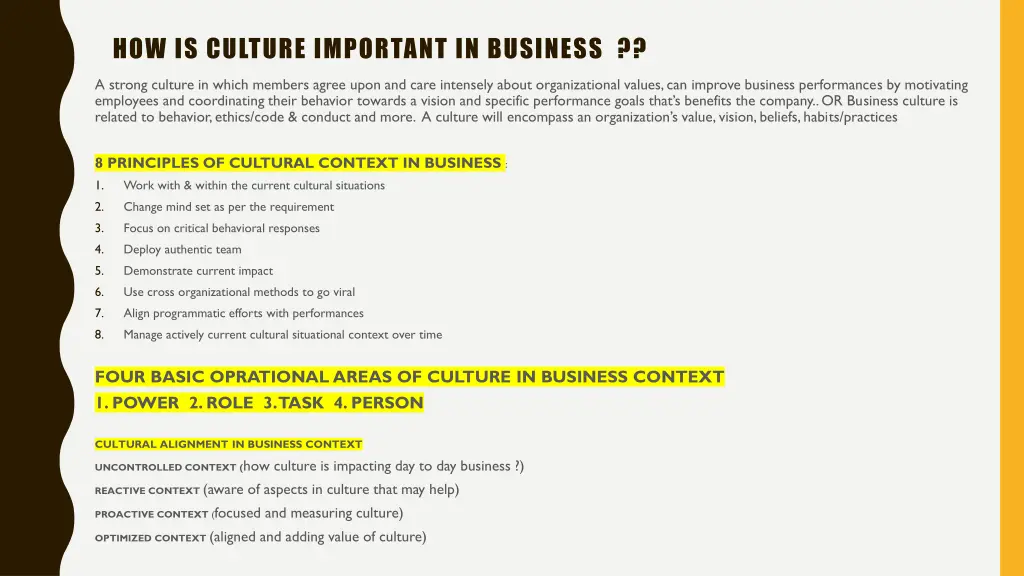 how is culture important in business