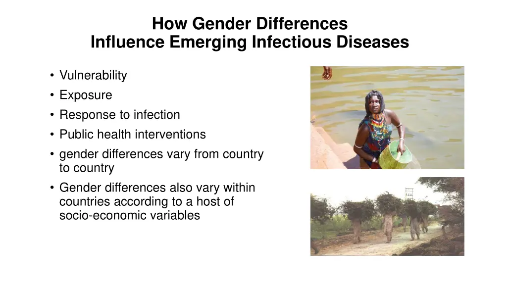 how gender differences influence emerging
