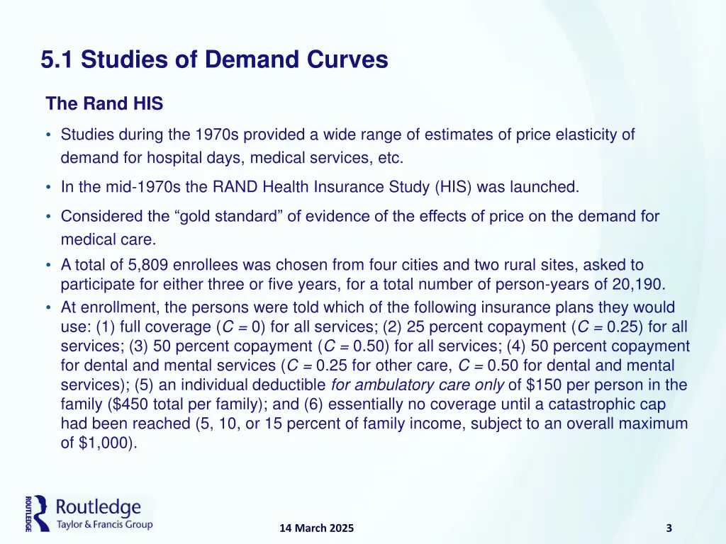 5 1 studies of demand curves
