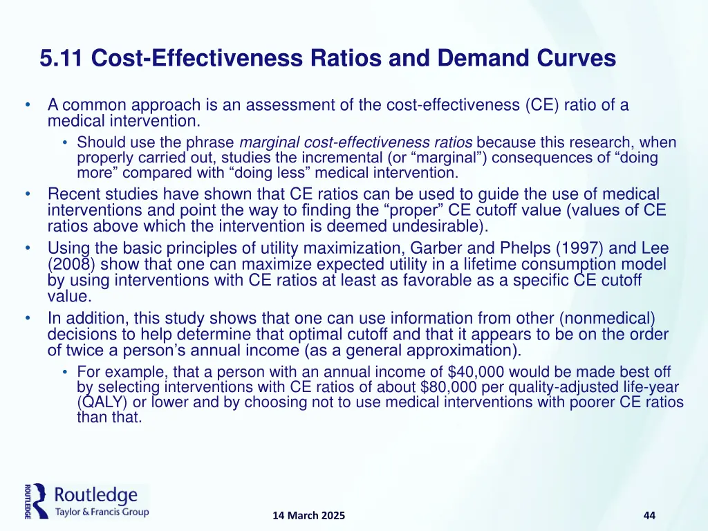 5 11 cost effectiveness ratios and demand curves
