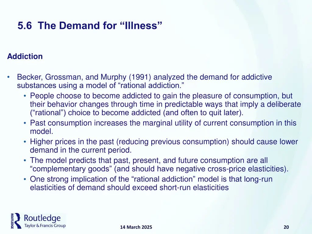 5 6 the demand for illness 1