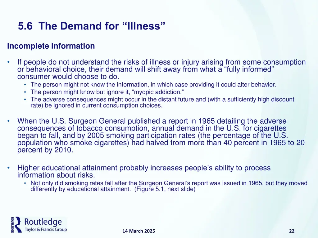 5 6 the demand for illness 3