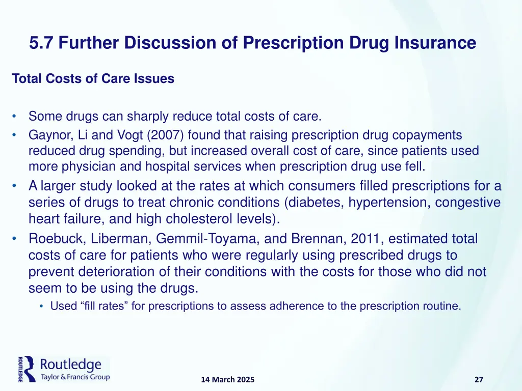 5 7 further discussion of prescription drug 3