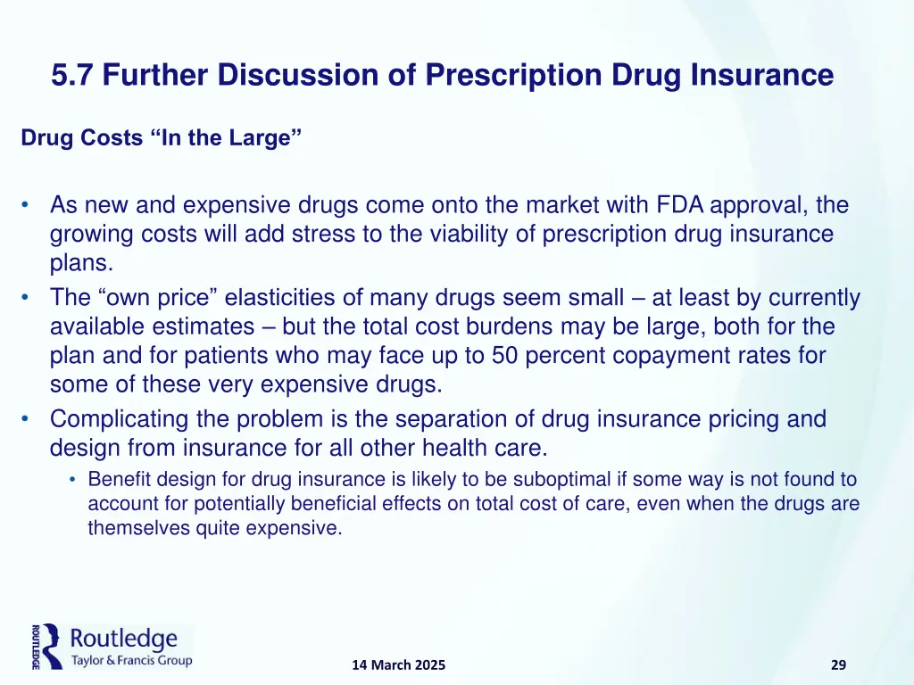 5 7 further discussion of prescription drug 5