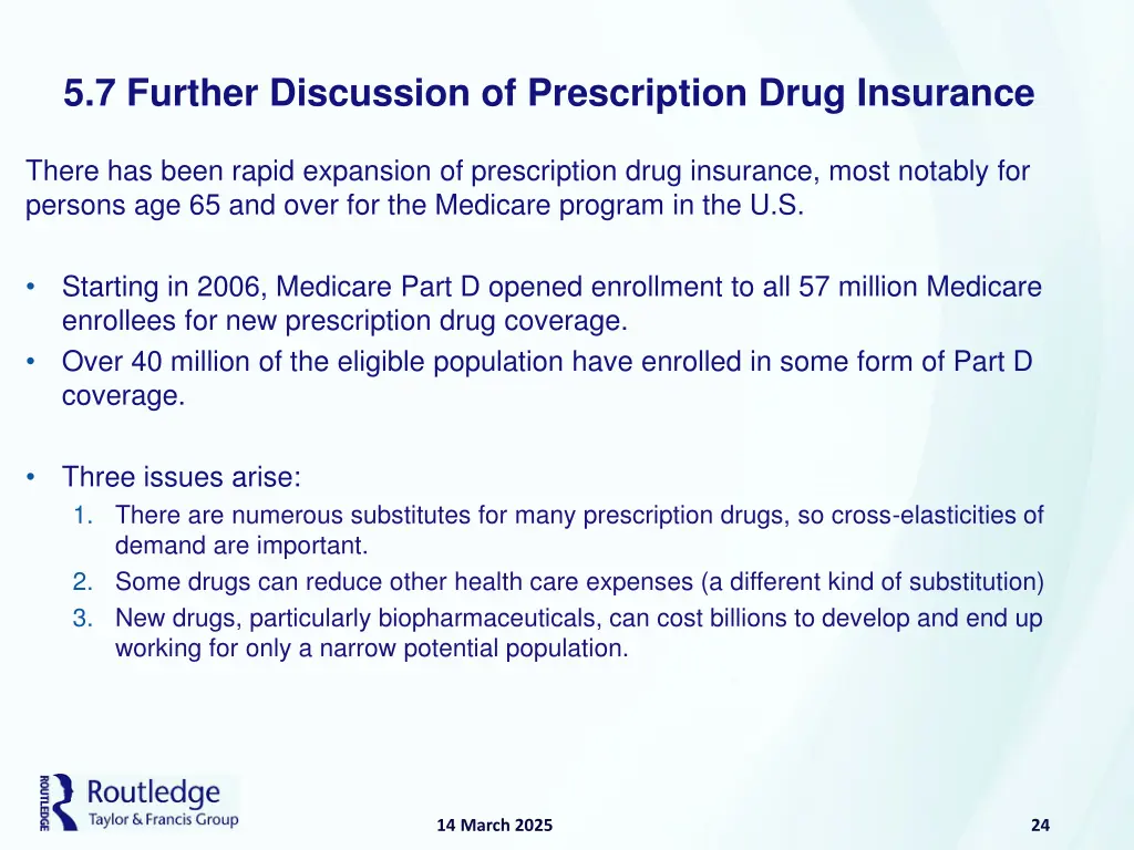 5 7 further discussion of prescription drug