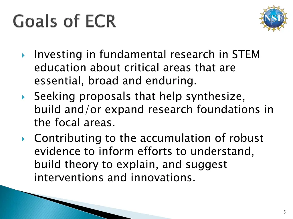 investing in fundamental research in stem