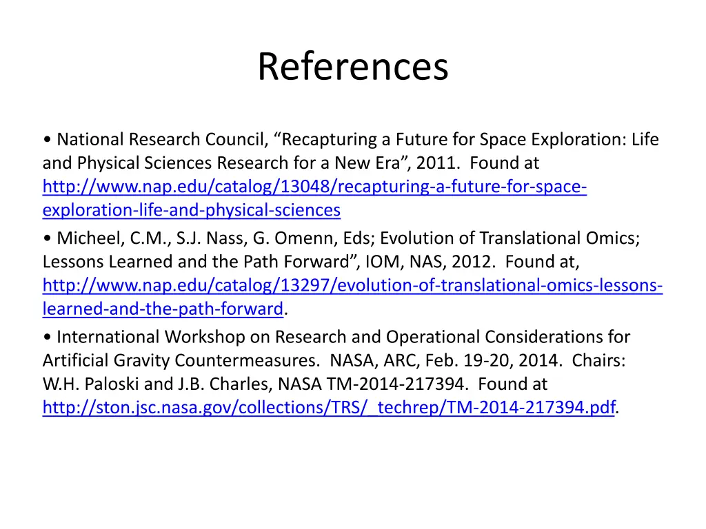 references