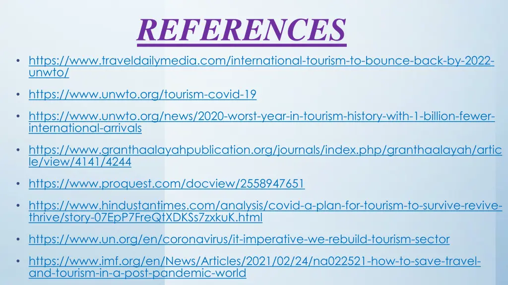 references