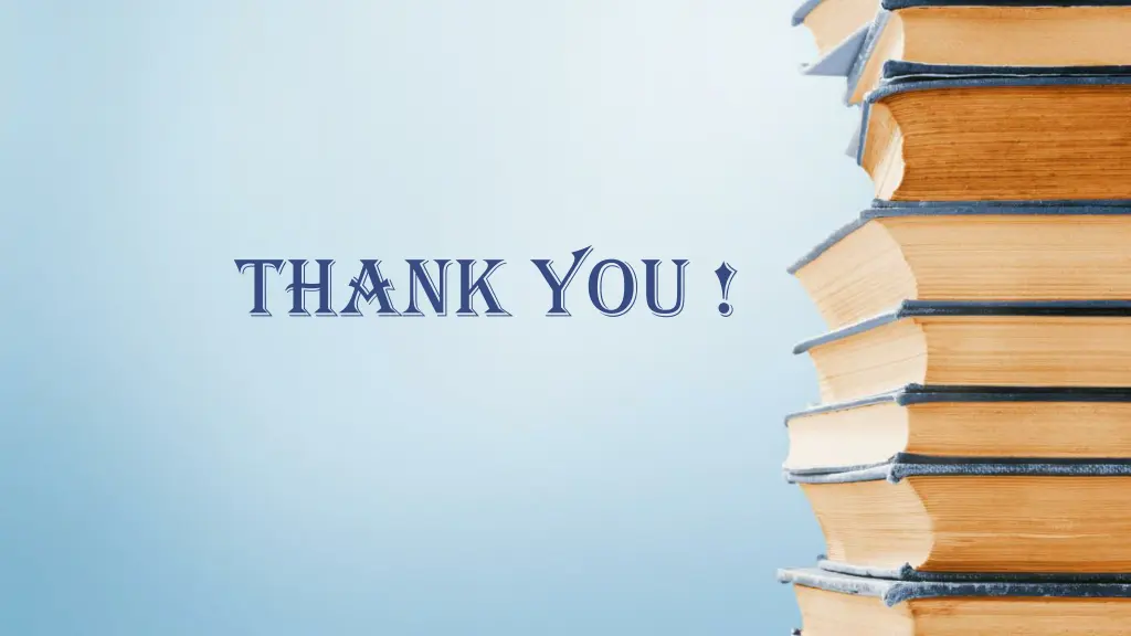 thank you