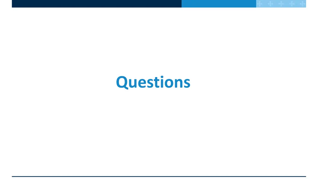 questions